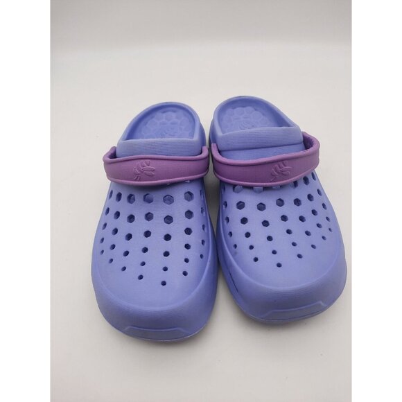 Joybees Kids Active Clog Durable & Comfortable Slip On Purple Size Junior 2 - Picture 11 of 14